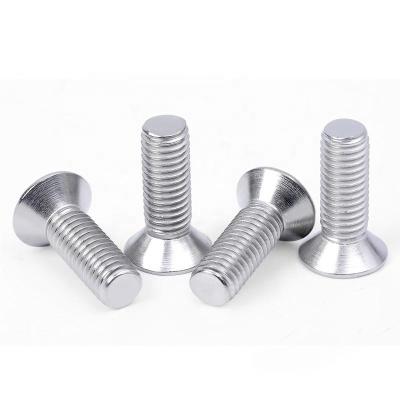 China Pan 100PCS Hot Selling Machine screws M3 304 Stainless Steel  Cross recessed countersunk head screws for sale