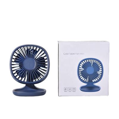 China 2021 Table Top Laptop Small Portable Desktop PC USB Electric Rechargeable 3 Winds Mini Fan Cool Fit for sale