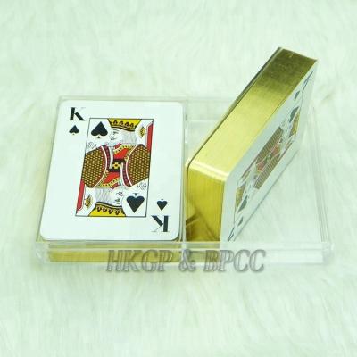 China Paper Playing Cards With Gold Edge Custom Design Playing Cards for sale