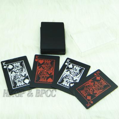 China Hot Sale Small Size PVC Plastic Playing Cards Paper Decks for sale