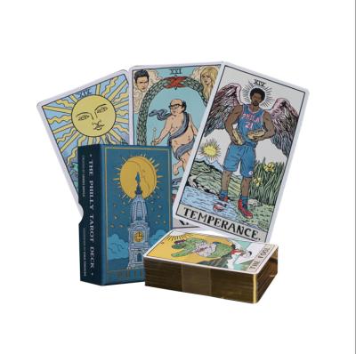 China Custom Printed Tarot Cards Tarot Deck Oracle Paper Cards for sale