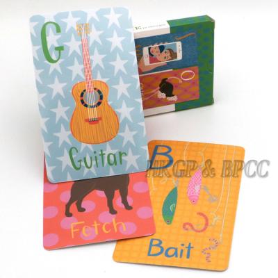 China High Quality Paper Baby Card Educational Child Printing Flash Cards With China Manufacturer for sale