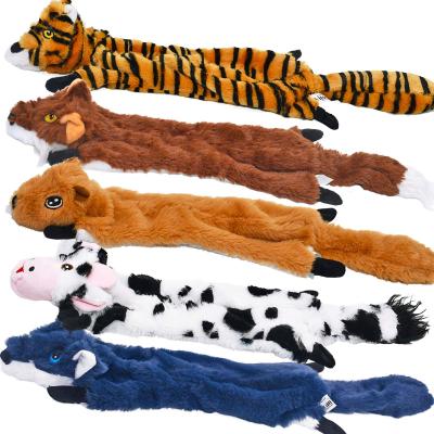 China Viable Hot Sale On Amazon Pet Toys Crinkle No Animals Dog Plush Stuff Toy for sale