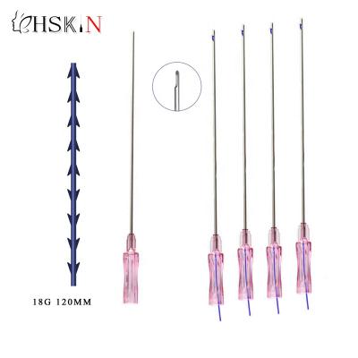 China 2019 Hospital Casting Wire Hilos Tensores Fio Face Lifting Wire Free Shipping Pdo 18g Lblunt for sale