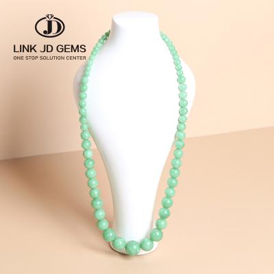 China New Vintage CLASSIC African Green Jade Beads Tower Necklace Of High Quality At Wholesale Price Jewelry for sale