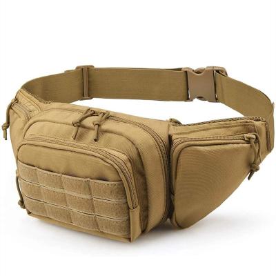 China Fashion Military Tactical Waterproof Custom Canvas Military Men Cross - Body Carry Case Hand Pistol Gun Sling Bag for sale