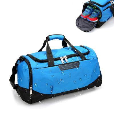 China Fashion 2021 New Sports Yoga Bag Single Shoulder Large Sports Bag Waterproof Gym Fleece Travel Polyester Bag for sale