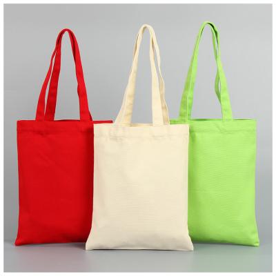 China Anti-theft Package Cotton Tote Bag Lightweight Medium Reusable Economic Grocery Cloth Bags Suitable For DIY Advertising for sale