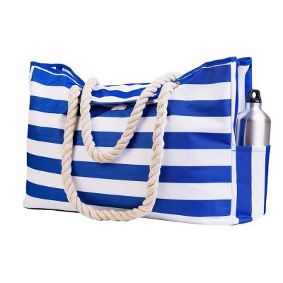 China Waterproof Beach Bag With Rope Handles Customize Waterproof Beach Bag Pool Bag With Rope Handles for sale