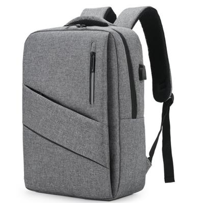 China With USB Hot Sale Business Slim Durable Waterproof Anti Theft Laptop Backpacks With USB Charging Port for sale