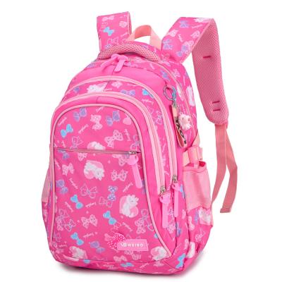 China Manufacturers Waterproof Cloth Girls Bag Backpack School Bags, Orthopedic Girls Kids School Bags for sale