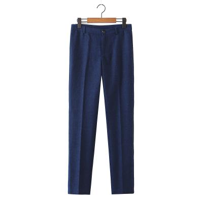 China 2 Colorway Design Vintage Slim Fit Women Breathable Fall / Spring Pants And Trousers for sale