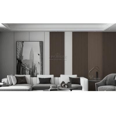 China Modern Solid Wood Slats 3D Wall Panels New Product Professional 20 Years Factory for sale