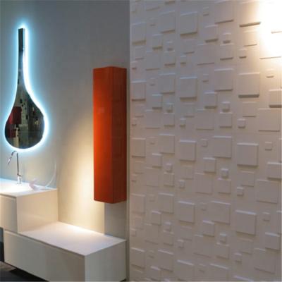 China Modern 3d Washroom Design PVC Wall Panels for sale