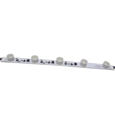 China LANDSCAPE DC24V edge-lit RGB rigid led strip for double sided fabric lightbox for sale