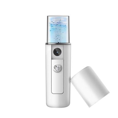 China Handheld Mini Face Moisturizer Vapor Spray Beauty Nano Mist Sprayer Facial Hydrating Spray for sale