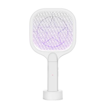 China Sustainable New Upgrade Indoor Outdoor Insect Control Folded Rechargeable Electric Mosquito Swatter for sale