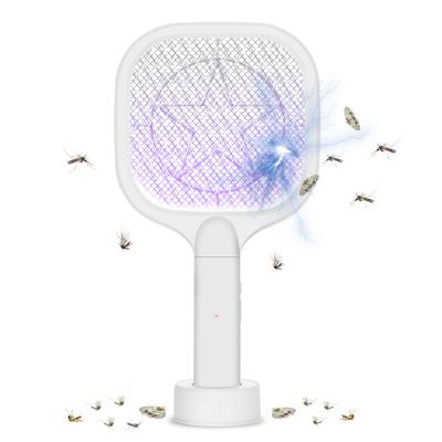 China Best Wholesale Viable Killer Fly Mosquito Insect Control USB Electric Anti Mosquito Killer Indoor Outdoor Folded Swatter for sale