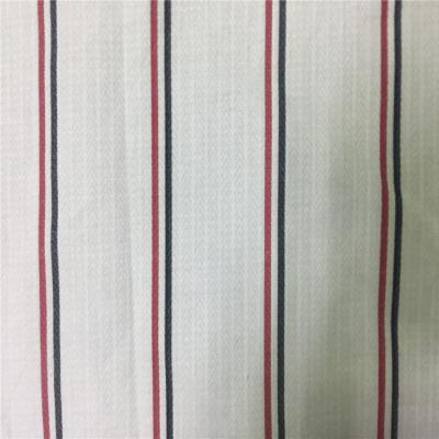 China Fashion anti-static design wholesale high quality 100% cotton yarn dyed stripe fabric for clothing for sale