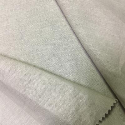 China Stain Resistant Plain Dyed Linen Fabric Linen Stretch Spandex Fabric Rayon Linen Fabric For Garment for sale