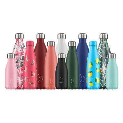 China Eco-friendly Insulated Stainless Steel Sports Water Sustainable Drinks Bottles Custom Bpa Free Cute Sports Bottled Water Bottles With Low Moq for sale