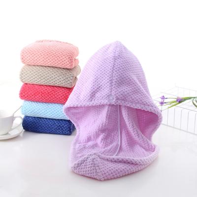 China Compressed Bulk Wholesale Microfiber Hair Towel Quick Dry Microfiber Towels for sale