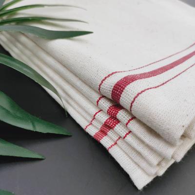 China Wholesale Direct 100% Dish Towels Safe Supply Plain Cotton Weave Tea Towel Home Kitchen Kids Dish Towels for sale