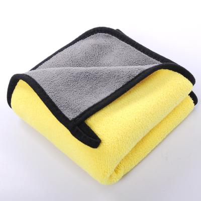 China Microfiber Child Safe Car Wash Towel Microfiber Clean Towel for sale