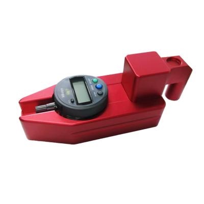 China Aluminum Alloy Road Marking Thickness Gauge For Measuring Red Lines With Dry Battery for sale