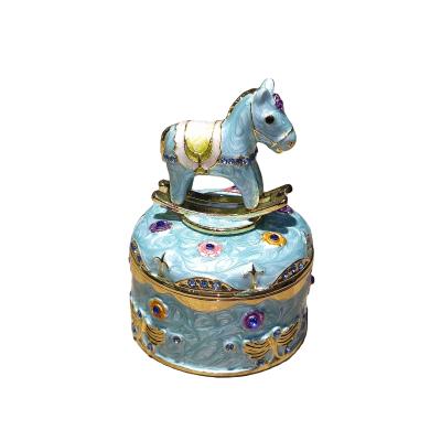 China China Fashion Animal Jewelry Box Gift Box YI SHANG BAO Pony Jewelry Box Exquisite mini for sale