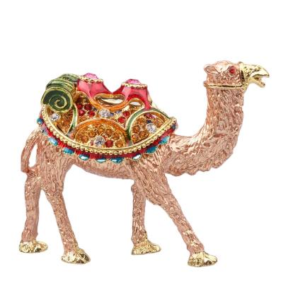 China Iran YI SHANG BAO Middle Eastern style taste creative camel memorial decoration open home jewelry box for sale