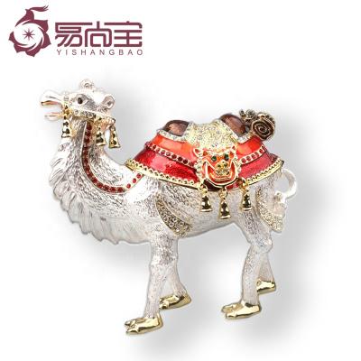 China China YI SHANG BAO Middle East Wind Camel Small Jewelry Box Accessories Exquisite Luxury Jewelry Box for sale