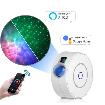 China Mordern USB Room Projector Lamp Sky Laser App Control Alexa Google Home Smart Wifi Music Led Star Night Light for sale