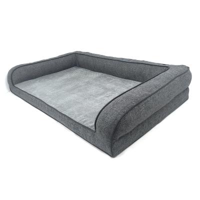 China Yangyangpet Mechanical Houndstooth Wash Dog Luxury XL Sofa Bed for sale