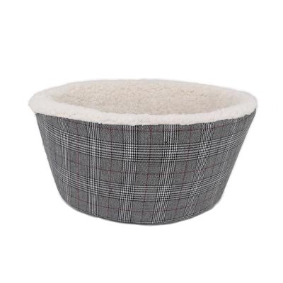 China Travel Quality Velvet Dog Mattress Ideal For Crate Pet Cushion Furniture Floor Pet Bed for sale