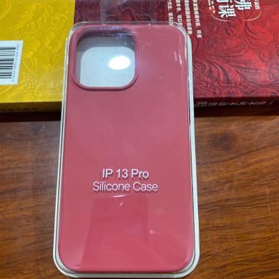 China Liquid Phone 13 Pro Max Case Cover Shockproof Cell Phone Accessories Silicone Phone Case for sale