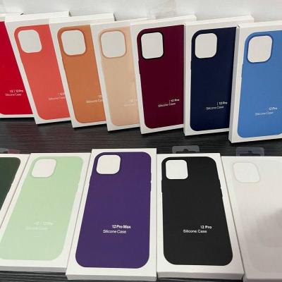 China Best Selling Magnetic Shockproof Magsafing Case Liquid Silicone Phone Cover With iPhone 13 pro 14 pro Max Magsaf Case Logo Phone Case For for sale