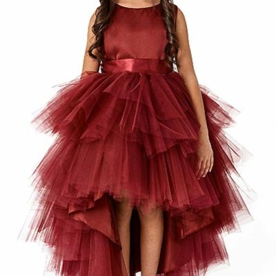 China Dress plus size party dress for kids red dresses for 10 year old girls for sale