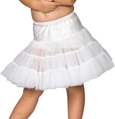 China 100% Polyester Tulle Layers Kids Petticoat Dress Baby Petticoat for sale