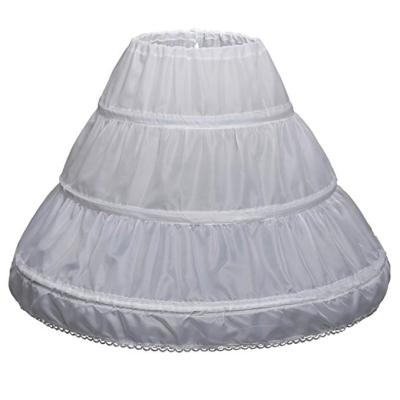 China Polyester/Cotton Long White Under Skirt Crinnolines Net Petticoat For Bridesmaid Dresses And Wedding Dresses for sale