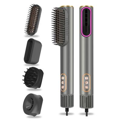 China Professional Salon One Step Volume Hair Styler Brush Ionic Blow Dryer 3 In 1 Hot Airbrush Electric Blow One Step Hair Dryer Brush for sale