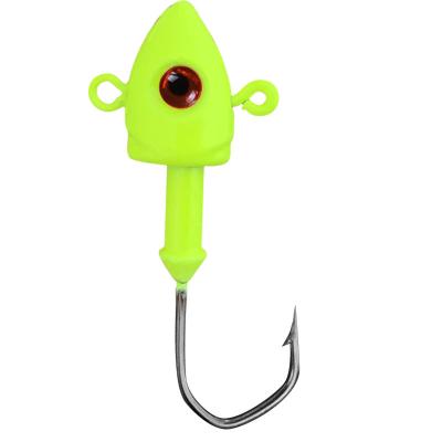 China Durable In Stock 10pcs/bag 1g 2g 3.5g 5g 7g 10g 14g 20g Running Jig Head Fishhook Feed Head Hook Slow Baiting for sale