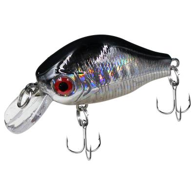 China Durable Freshwater Saltwater Fishing Hard Crankbait Super Quality Casting Hard Lure Topwater Floating Plastic Hard Wobblers for sale