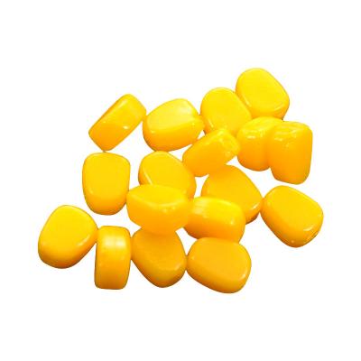 China High Quality Vivid Action 100pcs/bag 10mm Jerkbait Swimming Corn Kernels Lure Soft PVC Corn Bait Sinking Fishing For Lure Soft Lures for sale