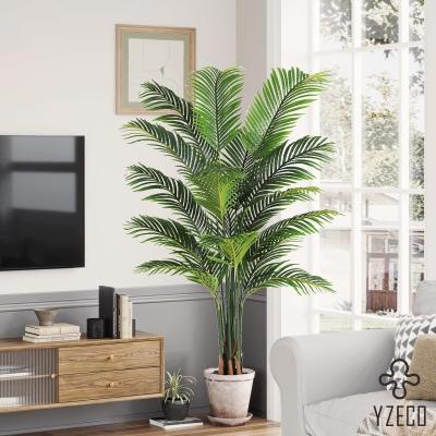 China Customized Logo Accepted Artificial Banana Trees Faked Faux Palm Tree Plants Bonsai for sale