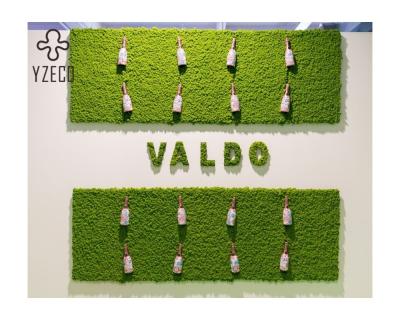 China Preserved Natural Moss Signs Decor for Company Walls Custom Indoor Letters and Numbers for sale