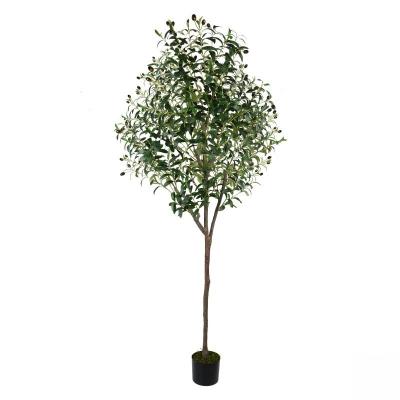 China Indoor and Outdoor Home Garden Decorative Green Artificial Bonsai Tree for Decoration for sale