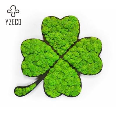 China YZECO 3D Moss Letter Moss Logo Sign Customization For Wall Decoration for sale