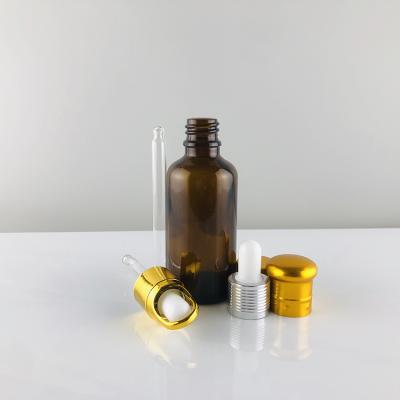 China wholesale stocked bottle that meets orders 30ml 50ml glass essential oil dropper bottle for sale