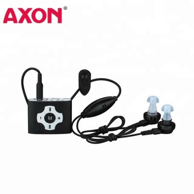 China ABS Rechargeable AXONE E-8 Digital FM Radio Hearing Aids for sale